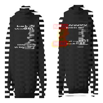 Too Much Radio Not Enough Head 80'S Radio Head Meme Sweatshirt | Mazezy