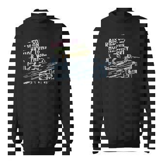 Raised On Honky Tonk & Whiskey Sweatshirt Unisex | Mazezy