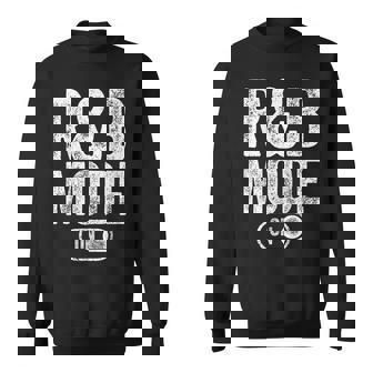 R&B Mode On Soul Singer Karaoke Music Lover Sweatshirt Unisex | Mazezy