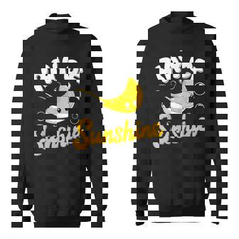 Ray Of Sunshine Sea Ocean Stingray Animal Manta Ray Sweatshirt - Monsterry