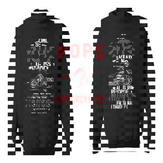 Real Pops Ride Motorcycle Rider Pop Biker Pop Sweatshirt | Mazezy