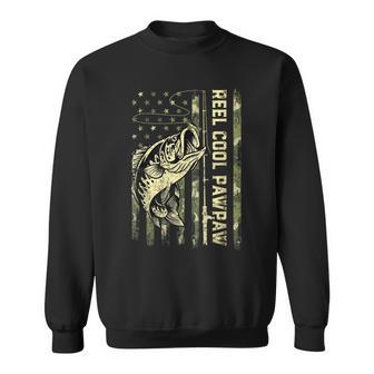 Reel Cool Pawpaw Fisherman Camouflage Father's Day Sweatshirt - Thegiftio