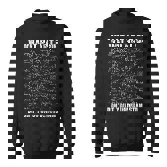 Regalo De Ingeniero Para Profesores De Matemáticas What Part Of Don't You Understand Manga Larga Camisa de entrenamiento - Regaloses