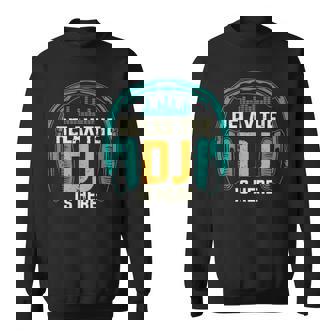 Relax The Dj Is Here Lecteur De Musique Amusant Pour Homme Sweater e - Cadeauxyz