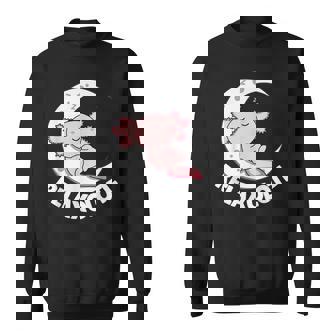 Relaxolotl Axolotl Luna Dormir Animales Relax Dulce Axolotl Camisa de entrenamiento - Regaloses