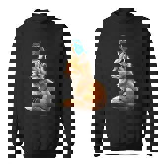 Renard Amoureux Des Renards Martin-Pêcheur D'europe Oiseaux Sweater e - Cadeauxyz