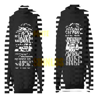 Rente Ohne Wohnmobil Ist Möglich Aberinnlos Camping Sweatshirt - Seseable
