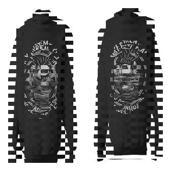 My Retirement Plan No Deadlines Just Lines Fishing Retired Sweatshirt | Seseable UK