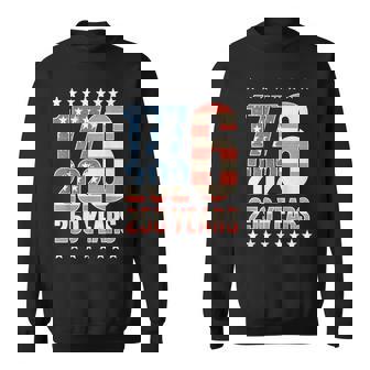 Retro American Flag Patriotic 250 Anniversary United States Sweatshirt Unisex | Mazezy