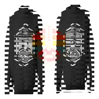 Retro Badge Sitar Sweatshirt Unisex | Mazezy