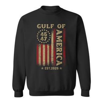 Retro Gulf Of America Est 2025 Vintage Usa Sweatshirt - Thegiftio UK