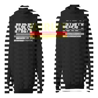 Retro Hurley Home State Cool 70S 80S Style Sunset Sweatshirt - Seseable