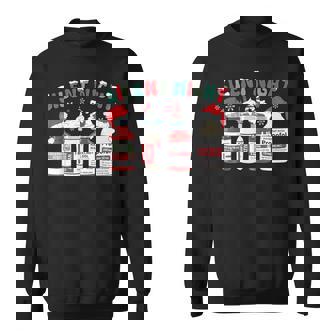 Retro Propofol Silent Night Icu Nurses Merry Christmas Sweatshirt | Seseable CA