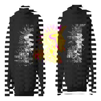 Retro Punk Británico Para Hombre Manga Larga Camisa de entrenamiento - Regaloses