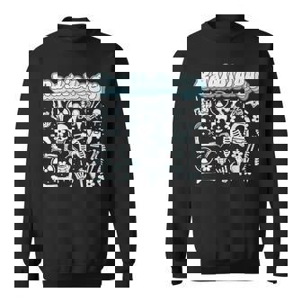 Retro Radiology X-Ray Rad Tech Skeleton Mri Tech Graduation Sweatshirt | Mazezy