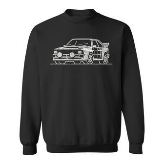 Retro Rally Legend Diseño De Coche Kult En Estilo Boceto Camisa de entrenamiento - Regaloses