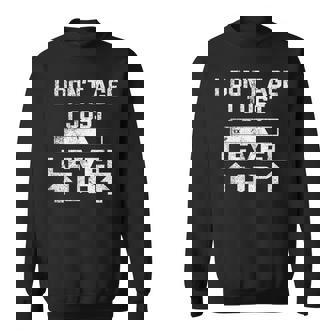 Retro Video Gamer s Vintage I Don't Age I Just Level Up Gaming -Adults Small Sweatshirt Unisex | Mazezy