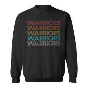 Retro Vintage Warriors Sweatshirt - Thegiftio UK