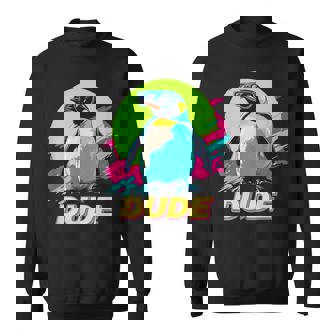 Retrointage 80S 90S Dude Emperor Penguin Lover Sweater e - Cadeauxyz