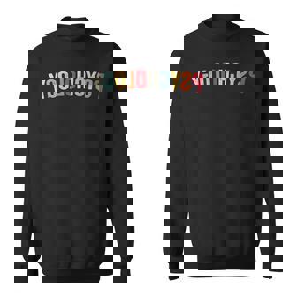 Reverse Psychology Sarcastic Humor Vintage Retro Sweatshirt Unisex | Mazezy