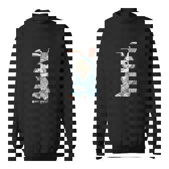 Rires Et Câlins Avec Pyjama Lapin Pour Adultes Et Enfants Sweater e - Cadeauxyz