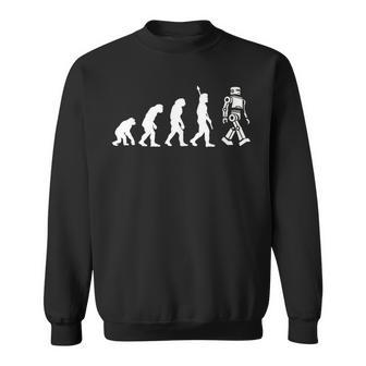 Robot De Anime Kawaiiintage Evolución Robótica Camisa de entrenamiento - Regaloses