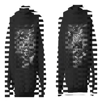 Rock Catelfie Cat Rock Concierto Camisa de entrenamiento - Regaloses