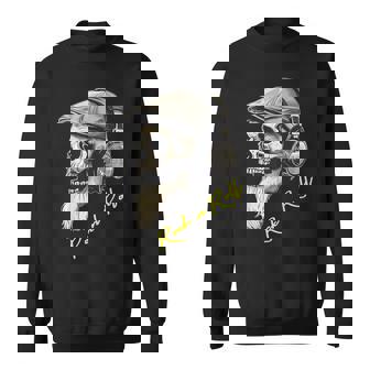 Rock N Roll Hardrockkull Musique Tête De Mort Cadeau Sweater e - Cadeauxyz