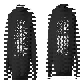 Roller Skate Shirt American Flag USA Roller Skating Sweatshirt Unisex | Mazezy