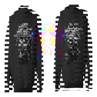 Rottweiler Con Occhiali Daole I Cani Amano Il Rottweiler Felpa - Novitaregali