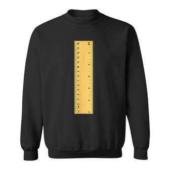 Ruler Glue Bottle School Supply Halloween Costume Idea Sweatshirt - Thegiftio UK