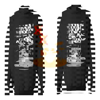 Rum And Bass Snare Drum Drumming Music Instrument Drummer Sweatshirt Unisex | Mazezy