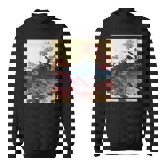 Sakura Fleur De Cerisier Japonaise Montagne Japonaise Sweater e - Cadeauxyz