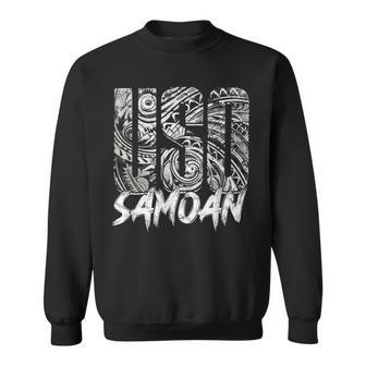 Samoan Tribal Samoa Polynesian Tanoa Uso Samoan Sweatshirt - Thegiftio UK