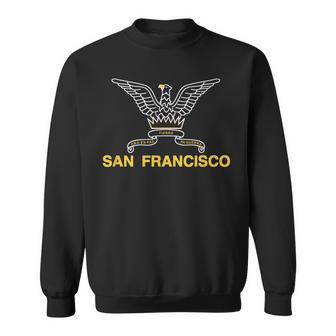San Franciscof Eagle Flag Bay Zone Nordique De Californie Sweater e - Cadeauxyz