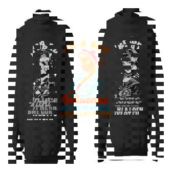 Sarcasm I'm A Bad Influence We're Gonna Have A Lot Of Fun Sweatshirt - Thegiftio