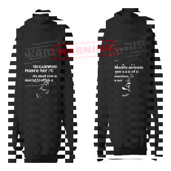 Sarcastic PC & Console Gaming Novelty Caution RPGs Hardcore Video Gamer Warning Side Quest Caffeine Joke Small Sweatshirt Unisex | Mazezy