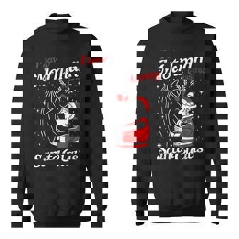 I Saw Mothman Kissing Santa Claus Christmas Santa Sweatshirt | Seseable CA