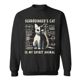 Schrodinger's Cat Is My Spirit Animal Women Sweatshirt - Thegiftio UK