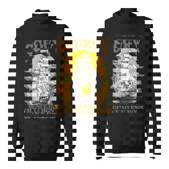 Scurvy When Life Doesn't Give You Lemons Humor Slang Sweatshirt | Seseable FR