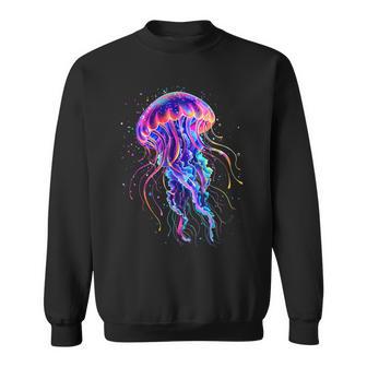Sea Ocean Jellyfish Marine Mammal Ocean Sea Animal Jellyfish Sweatshirt - Thegiftio UK