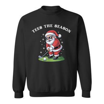 The Season Santa Golfing Christmas Golfer Sweatshirt | Seseable UK