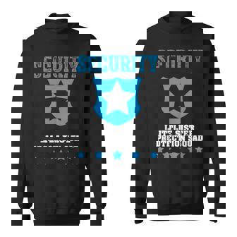 Security Little Sister Protection Squad Boys Brother Sweatshirt | Mazezy