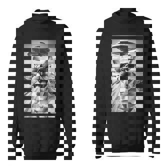 Selfie French Bulldog Ufo Sweatshirt | Mazezy