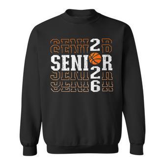 Senior Basketball 2026 Class Of 26 Player Team Sweatshirt - Monsterry
