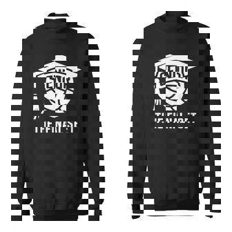 Senior Volleyball Class Of 2026 The Final Set Graduate Mom Sweatshirt | Mazezy