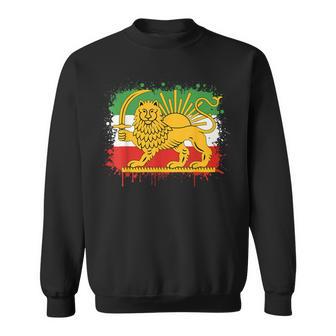 Shir O Khorshid Persia Lion And Sun Iran Persian Sweatshirt - Thegiftio UK