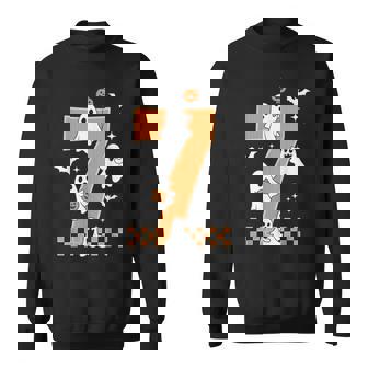 Six Seven 6 7 Meme 6 7 Halloween Costume Couple Sweatshirt - Monsterry