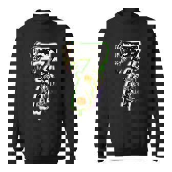 Six Seven Meme 6 7 67 Halloween Skeleton Couple Costume Sweatshirt | Mazezy