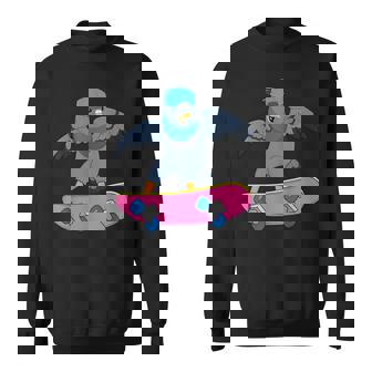 Skateboard Pigeon kateboard 80S Pigeonkater Sweater e - Cadeauxyz